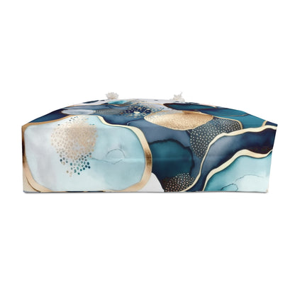 Blue and Blush Weekender Bag