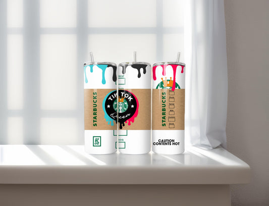 Tik Tok Starbucks Skinny Tumbler, 20oz