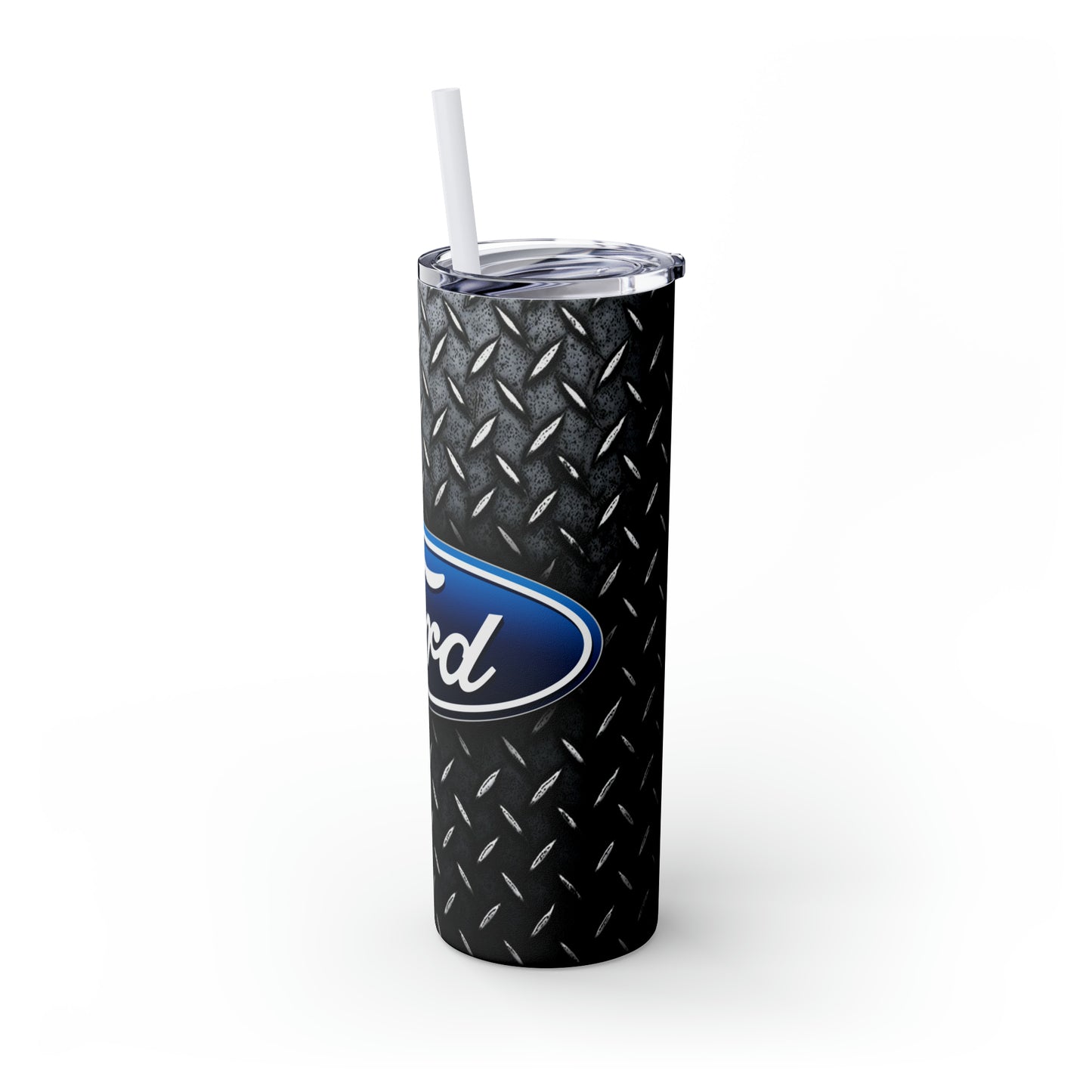 Ford Tread Skinny Tumbler with Straw, 20oz