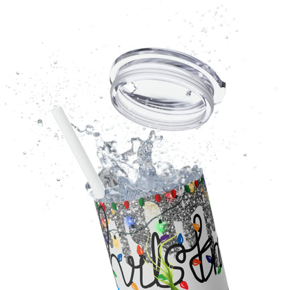 Merry Grinchmas 20oz Skinny Tumbler - Festive & Insulated