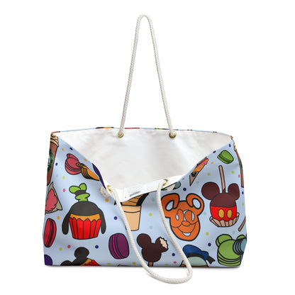 Disney World Snacks Weekender Bag