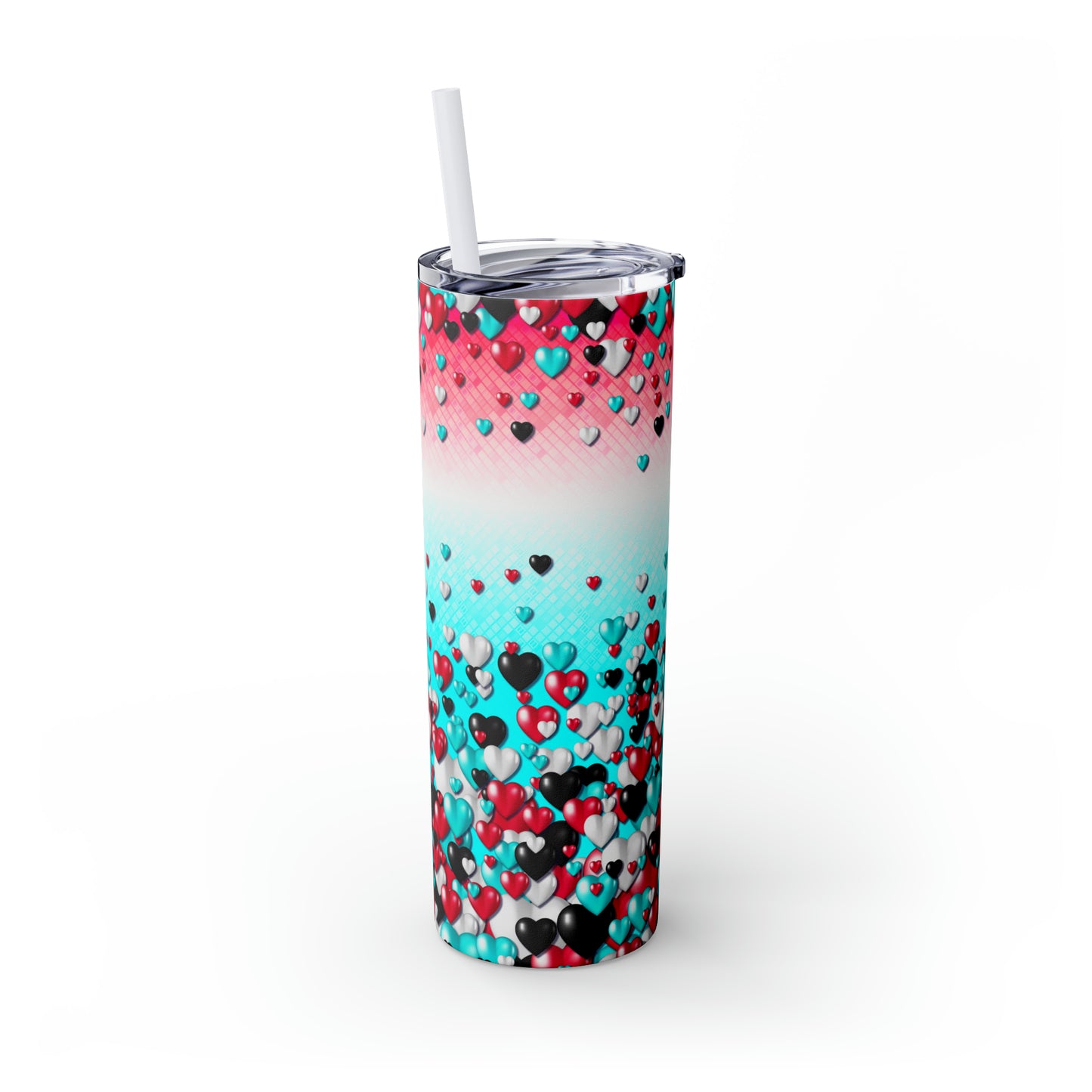 Tik Tok Hearts Enthusiast’s 20oz Slim Trendsetter Tumbler