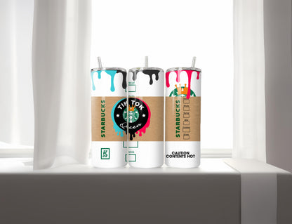 Tik Tok Starbucks Skinny Tumbler, 20oz