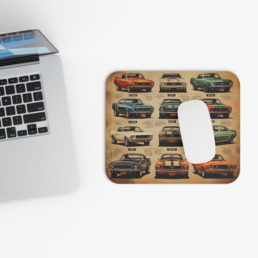 Classic Mustang Mouse Pad (Rectangle)