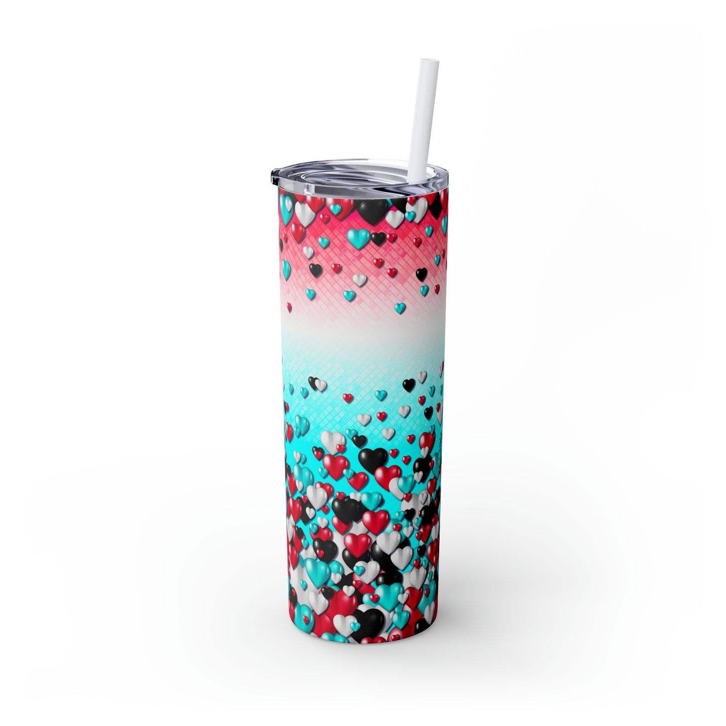 Tik Tok Hearts Enthusiast’s 20oz Slim Trendsetter Tumbler