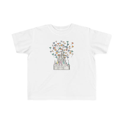 Toddler Tee - Disney World Pastel Castle