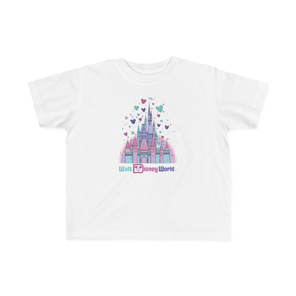 Toddler Tee - Walt Disney World Castle with Mickey Balloons Design