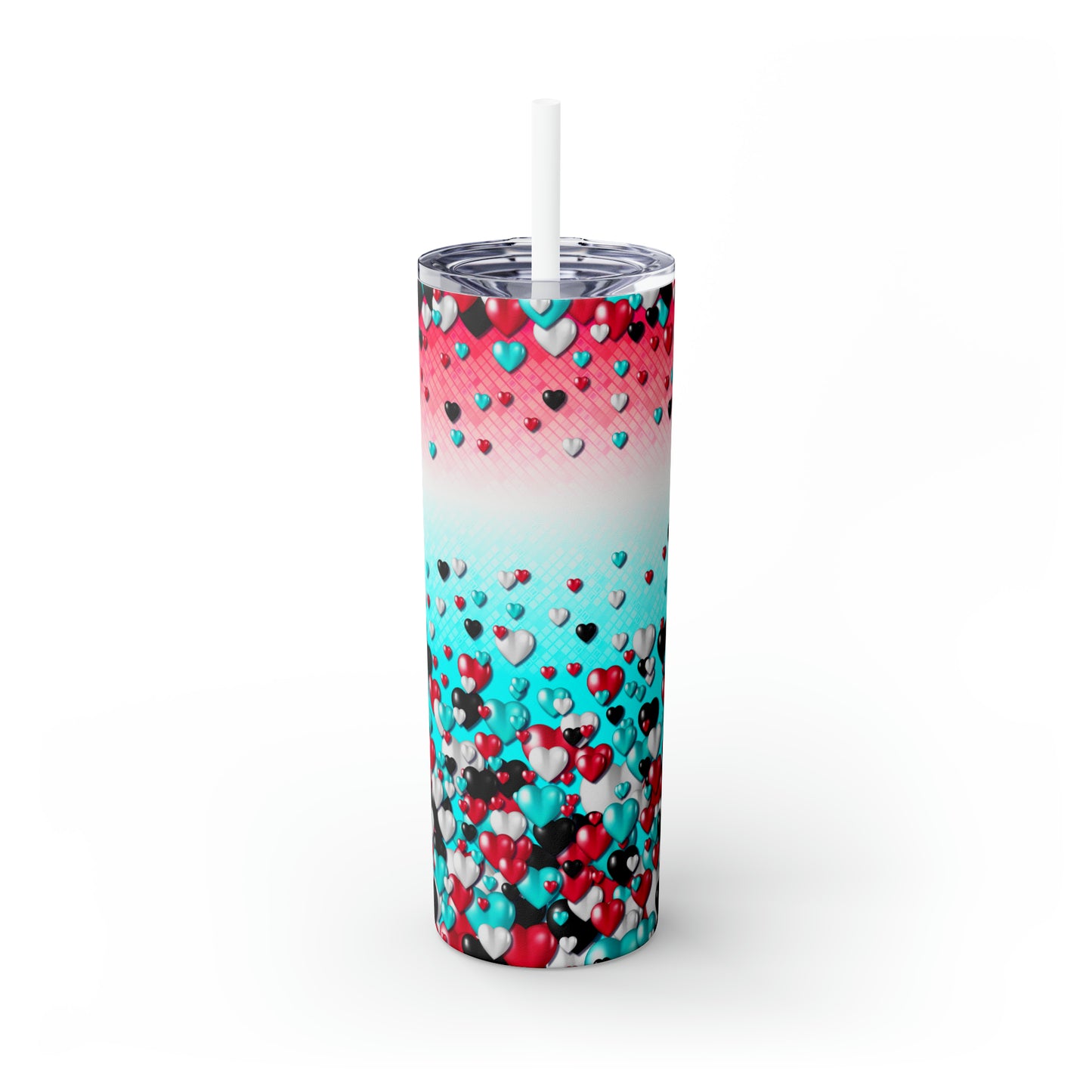 Tik Tok Hearts Enthusiast’s 20oz Slim Trendsetter Tumbler