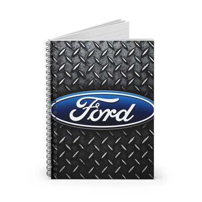 Ford Tread, Spiral Notebook - Ruled Line