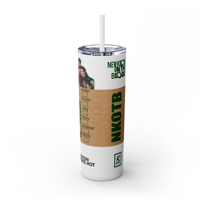 NKOTB New Kids on The Block 90's Skinny Tumbler, 20oz