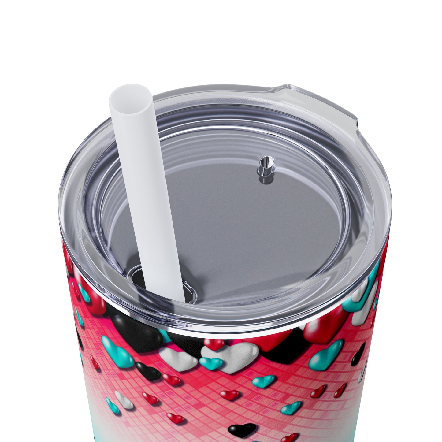 Tik Tok Hearts Enthusiast’s 20oz Slim Trendsetter Tumbler