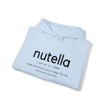 Nutella Lovers' Unisex Hoodie - Comfortable & Fashionable Sweatshirt in Multiple Colors