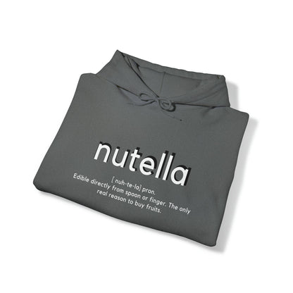 Nutella Lovers' Unisex Hoodie - Comfortable & Fashionable Sweatshirt in Multiple Colors