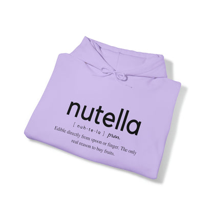 Nutella Lovers' Unisex Hoodie - Comfortable & Fashionable Sweatshirt in Multiple Colors