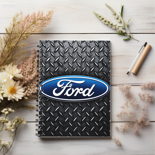 Ford Tread, Spiral Notebook - Ruled Line