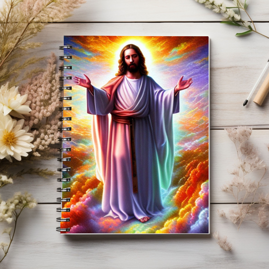 Christian Jesus Christ Spiral Notebook