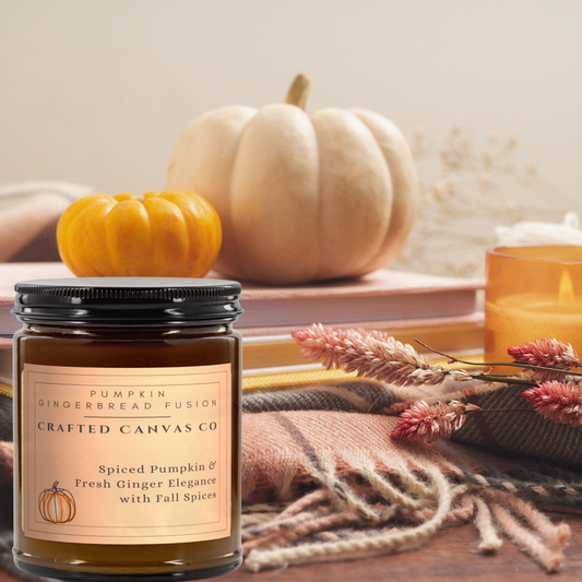 Pumpkin Gingerbread Fusion Fall Candle
